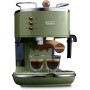 DeLonghi ECOV 311.GR Cafetera automática independiente, 1100 W, 1,4 L, 15 bares, acero inoxidable, verde