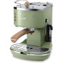 DeLonghi ECOV 311.GR Cafetera automática independiente, 1100 W, 1,4 L, 15 bares, acero inoxidable, verde