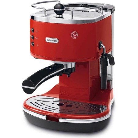 DeLonghi ECOV 311.GR Cafetera automática independiente, 1100 W, 1,4 L, 15 bares, acero inoxidable, verde