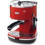 DeLonghi ECOV 311.GR Cafetera automática independiente, 1100 W, 1,4 L, 15 bares, acero inoxidable, verde