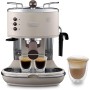 DeLonghi ECOV 311.GR Cafetera automática independiente, 1100 W, 1,4 L, 15 bares, acero inoxidable, verde