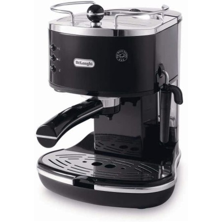 DeLonghi ECOV 311.GR Cafetera automática independiente, 1100 W, 1,4 L, 15 bares, acero inoxidable, verde