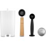 Ufesa CE7238 Cream Cafetera Expresso y Capuccino, Vaporizador Orientable, 20 Bares, 2 Modos: Café Molido o Monodosis, Depósito
