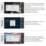 4K@30hz HDMI Reproductor Multimedia con Salida de HDMI/AV, Media Player para 14TB HDD/Unidad USB de 512 G/Tarjeta SD/H.265 MP4,