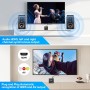 4K@30hz HDMI Reproductor Multimedia con Salida de HDMI/AV, Media Player para 14TB HDD/Unidad USB de 512 G/Tarjeta SD/H.265 MP4,
