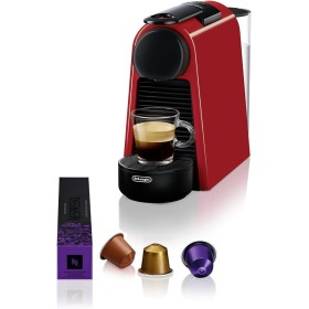 Nespresso De'Longhi Essenza Mini EN85.R - Cafetera monodosis de cápsulas Nespresso, compacta, 19 bares, apagado automático,