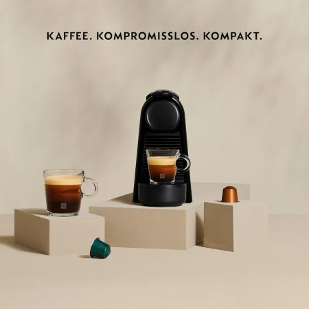 Nespresso De'Longhi Essenza Mini EN85.R - Cafetera monodosis de cápsulas Nespresso, compacta, 19 bares, apagado automático,