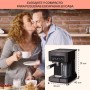 Klarstein Cafetera Espresso 1.8L con Espumador de Leche, Cafeteras de 20 Bares, Cafetera Automaticas de 1350W para Café Molido,