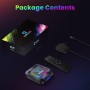CHROX Android TV Box 13.0, VONTAR R3 Android Set Top Box 4GB RAM 128 GB ROM, RK3528 CPU De Cuatro Núcleos Compatible con WiFi