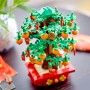 Lego Árbol del Dinero Maqueta y Juguete de Construcción, Regalo para Niños y Niñas de 9 Años o Más, Decoración por el Año Nuevo