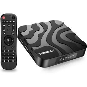 2023 Android TV Box 12.0, T95 MAX 4GB RAM 32GB ROM H618 Quad-Core Cortex-A53 Soporte Ultra HD 6K 4K HDR10 3D USB 2.0 Bluetooth