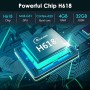 2023 Android TV Box 12.0, T95 MAX 4GB RAM 32GB ROM H618 Quad-Core Cortex-A53 Soporte Ultra HD 6K 4K HDR10 3D USB 2.0 Bluetooth