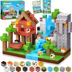 ToyUnited Bloques magnéticos "Nightmare", juego XXL de 150 piezas, juguete creativo de construcción 3D, bloques de construcción