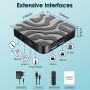 2023 Android TV Box 12.0, T95 MAX 4GB RAM 32GB ROM H618 Quad-Core Cortex-A53 Soporte Ultra HD 6K 4K HDR10 3D USB 2.0 Bluetooth