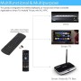MXQ Pro 5G con Mini Teclado inalámbrico Android 13.1 TV Box Ram 2GB ROM 16GB H.265 HD 3D Dual WiFi 2.4G/5.8G Quad Core Android