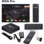 MXQ Pro 5G con Mini Teclado inalámbrico Android 13.1 TV Box Ram 2GB ROM 16GB H.265 HD 3D Dual WiFi 2.4G/5.8G Quad Core Android