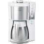 Melitta Look V Therm Perfection 1025-16 - Cafetera de goteo con jarra térmica y protección antical, cafetera de filtro con
