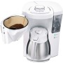 Melitta Look V Therm Perfection 1025-16 - Cafetera de goteo con jarra térmica y protección antical, cafetera de filtro con