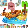 ToyUnited Bloques magnéticos "Nightmare", juego XXL de 150 piezas, juguete creativo de construcción 3D, bloques de construcción