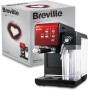 Breville Prima Latte II Espresso | Cafetera para latte y capuchino | Bomba profesional de 15 bares y espumador | Plata [VCF108X]