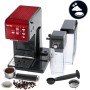 Breville Prima Latte II Espresso | Cafetera para latte y capuchino | Bomba profesional de 15 bares y espumador | Plata [VCF108X]