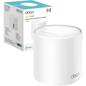 TP-Link Deco X10 Router WiFi 6 AX 1500 Mbps Sistema de malla, puertos Gigabit Ethernet, Extender Booster, Fácil instalación,