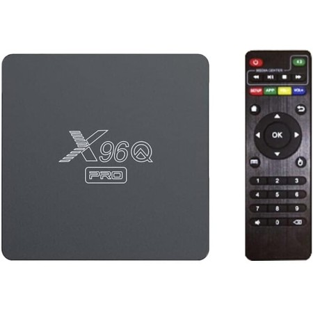 DWO EUROPE™ Android TV Box Android 10 Pro Smart TV Box Dual WiFi BT 2Go+16Go Allwinner 4K