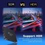DWO EUROPE™ Android TV Box Android 10 Pro Smart TV Box Dual WiFi BT 2Go+16Go Allwinner 4K