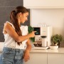 Cecotec Cafetera Superautomática Cremmaet Compactccino White Rose, 19 Bares, Sistema Thermoblock, Grano recién molido con