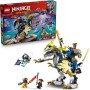 LEGO Ninjago Meca de Rogue y Dragón - Juguete Ninja con Figuras Articuladas de Dragón y Meca - 4 Minifiguras Inc. Lloyd y Arin y