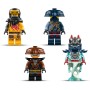 LEGO Ninjago Meca de Rogue y Dragón - Juguete Ninja con Figuras Articuladas de Dragón y Meca - 4 Minifiguras Inc. Lloyd y Arin y