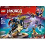 LEGO Ninjago Meca de Rogue y Dragón - Juguete Ninja con Figuras Articuladas de Dragón y Meca - 4 Minifiguras Inc. Lloyd y Arin y