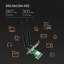 Tenda AX300 Adaptador USB WiFi para PC, 2.4GHz Antena WiFi 286Mbps, Modo Ap, MU-MIMO, WPA2, Windows 7/10/11, Linux(3.10-6.14),