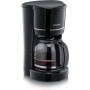 SEVERIN - Cafetera de goteo pequeña para 4 tazas, cafetera de filtro / Cafetera americana con jarra de cristal,desconexión