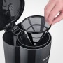 SEVERIN - Cafetera de goteo pequeña para 4 tazas, cafetera de filtro / Cafetera americana con jarra de cristal,desconexión