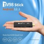 Simpls TV98 TV Stick 1G+8G Android12.1 2.4G 5G WiFi Android Smart TV Box 4K 60Fps Decodificador (Enchufe de la UE)