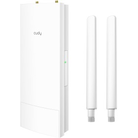 Cudy AP3000 Outdoor WiFi 6 AX3000 IP65 Punto de Acceso, Puertos Gigabit RJ45, Compatible con PoE Pasivo 802.3at o 48~57V