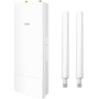 Cudy AP3000 Outdoor WiFi 6 AX3000 IP65 Punto de Acceso, Puertos Gigabit RJ45, Compatible con PoE Pasivo 802.3at o 48~57V