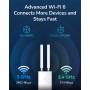 Cudy AP3000 Outdoor WiFi 6 AX3000 IP65 Punto de Acceso, Puertos Gigabit RJ45, Compatible con PoE Pasivo 802.3at o 48~57V
