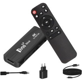 Junterone TV98 1G + 8G Android 12.1 2.4G 5G WiFi Android Smart TV Box 4K 60Fps Set Top Box (EU Plug)