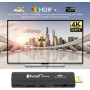 Junterone TV98 1G + 8G Android 12.1 2.4G 5G WiFi Android Smart TV Box 4K 60Fps Set Top Box (EU Plug)