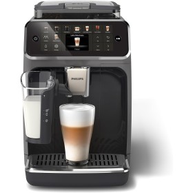 Philips Cafetera Espresso Totalmente Automática Serie 5500-20 Cafés Calientes y con Hielo, Sistema de Leche LatteGo de Limpieza