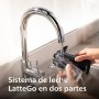 Philips Cafetera Espresso Totalmente Automática Serie 5500-20 Cafés Calientes y con Hielo, Sistema de Leche LatteGo de Limpieza