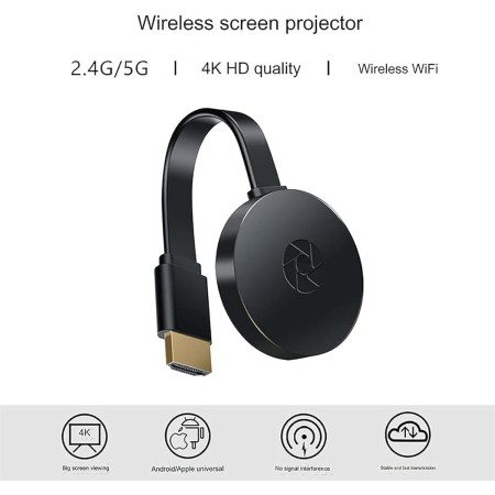 Castview TV,Wireless Screen Projector,Magic TV Box,4k WiFi Screen Mirroring Streaming for iPhone iPad Smartphones,Seurico Magic