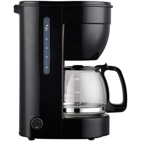 Thulos Nueva cafetera eléctrica con Capacidad para 6 Tazas y depósito de 0.75L. con Jarra de Cristal y Sistema antigoteo.Cumple