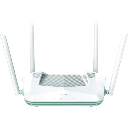 Router D-Link R32 Eagle Pro AI AX3200, Wi-Fi 6 3200 Mbps, WiFi Mesh Inteligente, Optimizador tráfico, Roaming, Puertos Gigabit,
