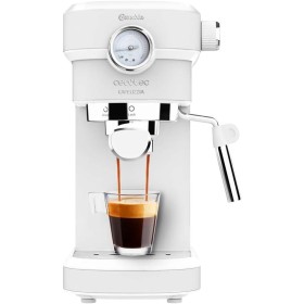 Cecotec Cafetera Espresso Cafelizzia 790 White Pro.Sistema Thermoblock, 20 Bares, ModoAuto 1 y 2 Cafés, Vaporizador Orientable,
