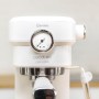 Cecotec Cafetera Espresso Cafelizzia 790 White Pro.Sistema Thermoblock, 20 Bares, ModoAuto 1 y 2 Cafés, Vaporizador Orientable,