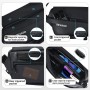 Estuche de transporte for consola PS5 Portal/Legion GO y accesorios, estuche protector a prueba de rayones con bolso bandolera