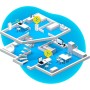 Fritz!Powerline 1240 AX WLAN Set International - Adaptador PLC Gigabit con Wi-Fi 6, Mesh, 2 Puertos Gigabit, Ideal para